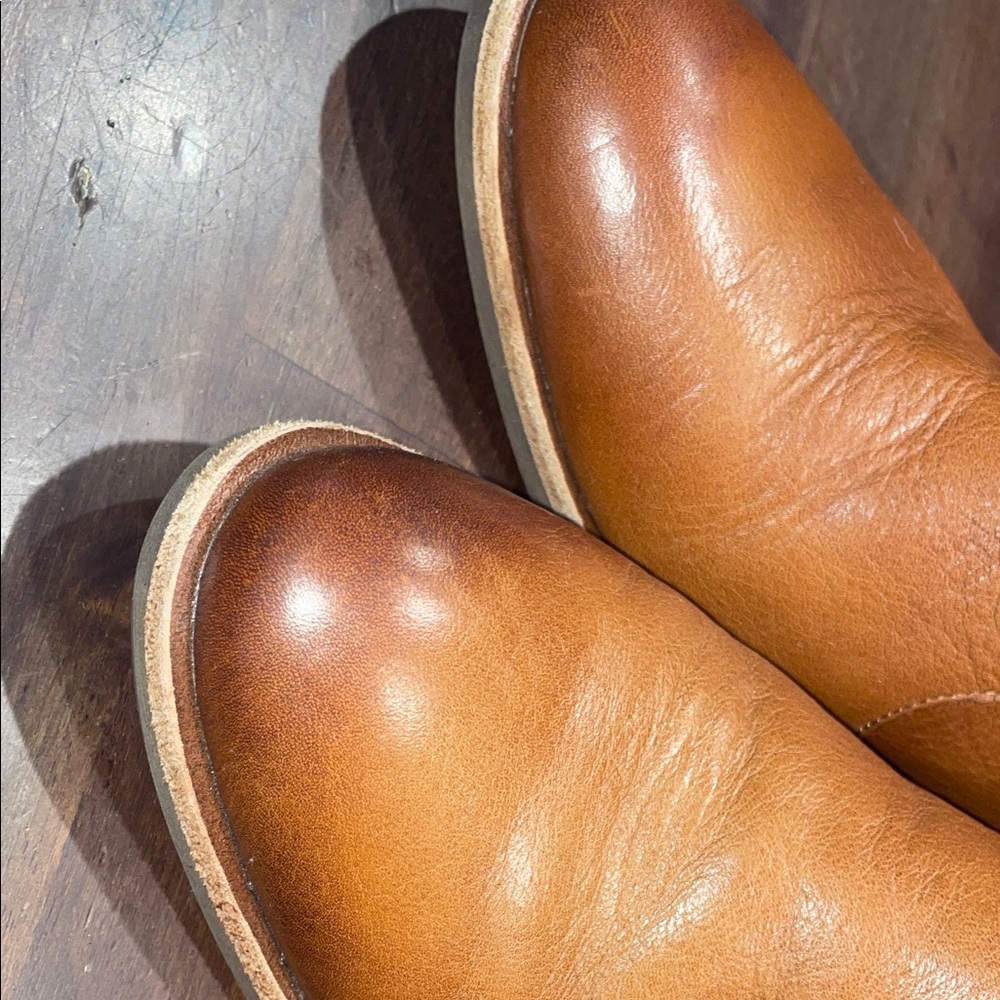 Kork-Ease Brown Leather Ankle Boots - Picture 8 of 10